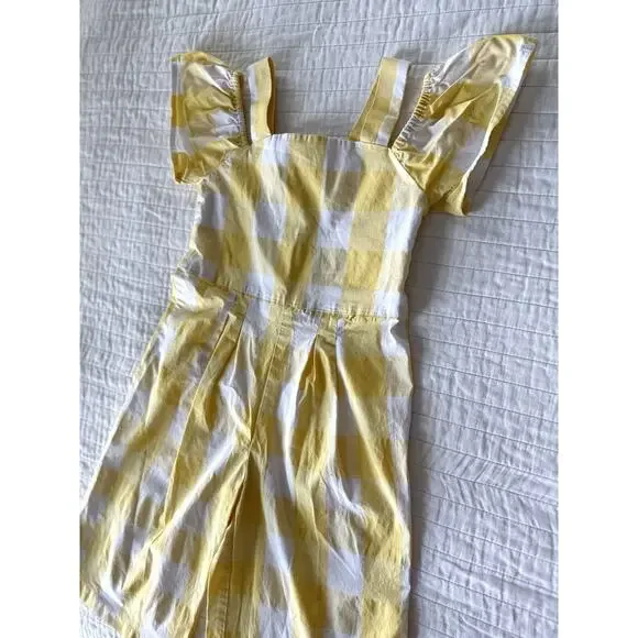 Janie and Jack Other Janie And Jack Yellow Gingham Romper